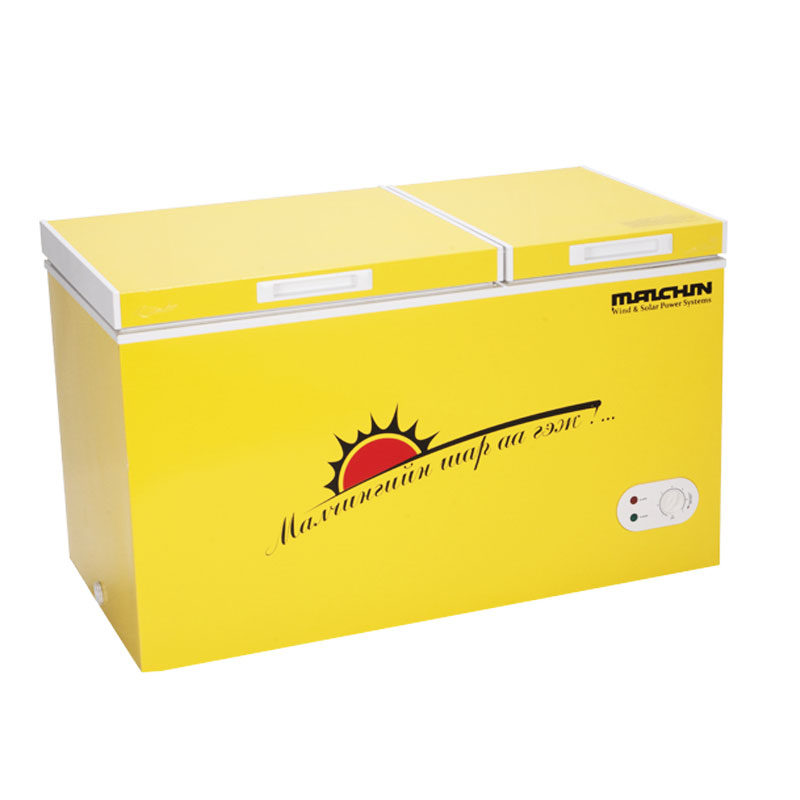 BCD-138 / BCD-138DC ตู้แช่แข็งพลังงานแสงอาทิตย์ DC 12V 138L ตู้แช่แข็ง